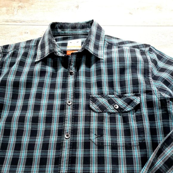 Club Scullers Mens Slim Fit Long Sleeve Shirt 40CM (Medium) Casual Office Work - Picture 4 of 11